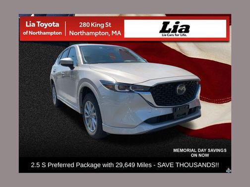 Platinum Quartz Metallic 2025 Mazda CX-5 2.5 S Preferred Package