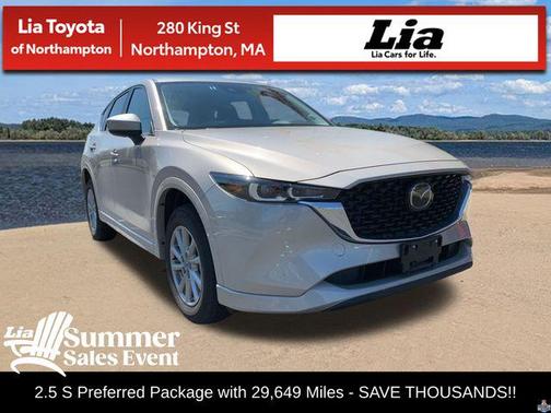 Platinum Quartz Metallic 2025 Mazda CX-5 2.5 S Preferred Package