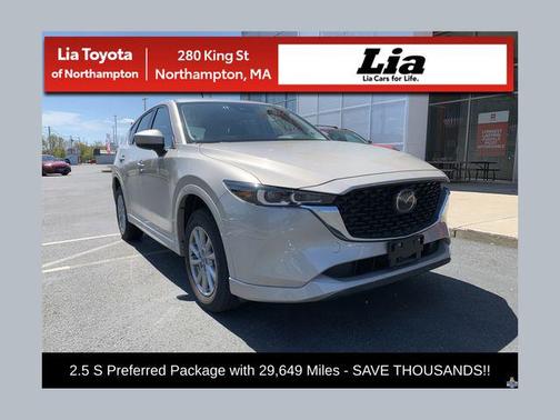Platinum Quartz Metallic 2025 Mazda CX-5 2.5 S Preferred Package