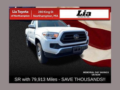 Super White 2021 Toyota Tacoma SR