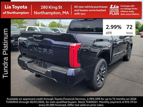 Blueprint 2026 Toyota Tundra Platinum