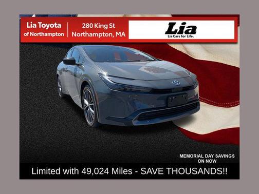 Guardian Gray 2023 Toyota Prius Limited