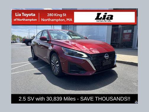 Scarlet Ember 2024 Nissan Altima 2.5 SV