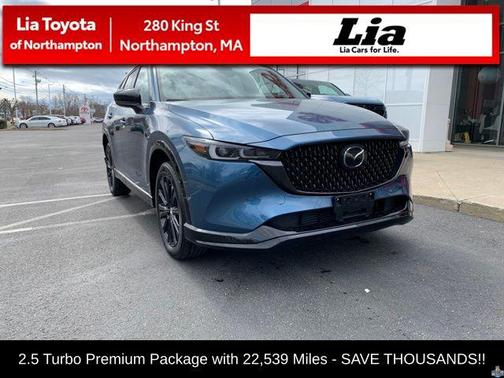 Eternal Blue Mica 2024 Mazda CX-5 2.5 Turbo Premium