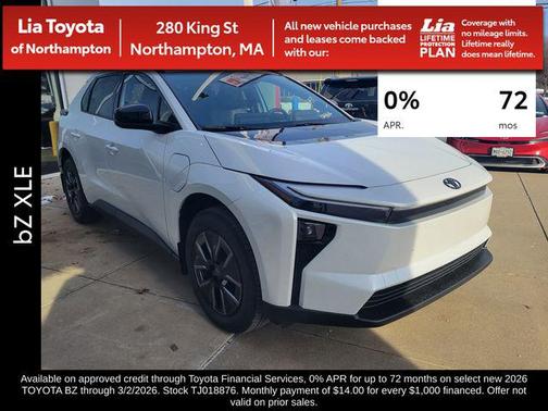 2026 Toyota bZ XLE
