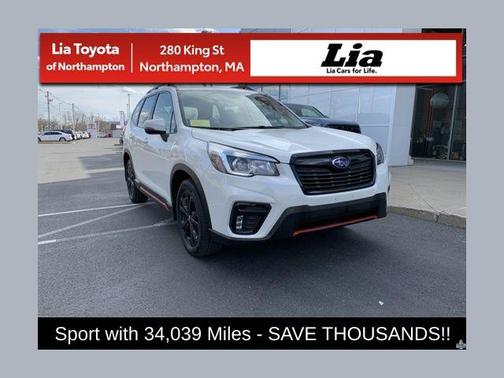 Crystal White Pearl 2019 Subaru Forester Sport