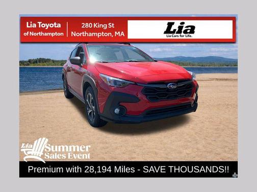 Pure Red 2025 Subaru Crosstrek Premium