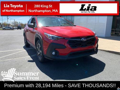 Pure Red 2025 Subaru Crosstrek Premium
