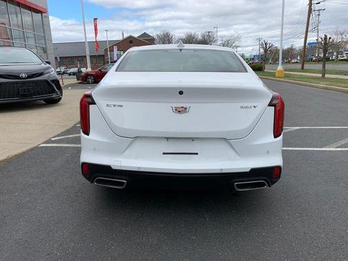 Summit White 2021 Cadillac CT4 Premium Luxury