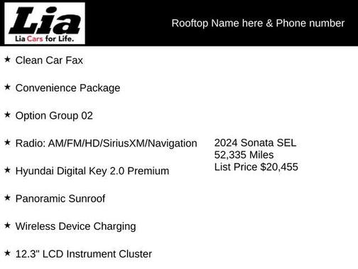 2024 Hyundai SONATA SEL