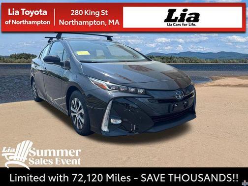 Midnight Black Metallic 2022 Toyota Prius Prime Limited