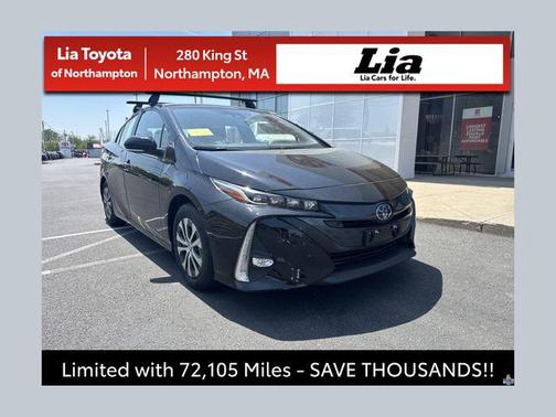 Midnight Black Metallic 2022 Toyota Prius Prime Limited