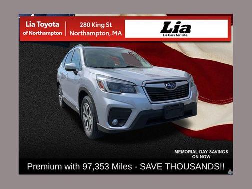 Ice Silver Metallic 2021 Subaru Forester Premium