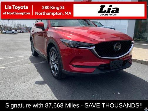 Soul Red Crystal Metallic 2019 Mazda CX-5 Signature
