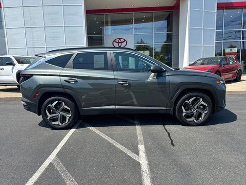Amazon Gray 2022 Hyundai TUCSON Hybrid SEL Convenience