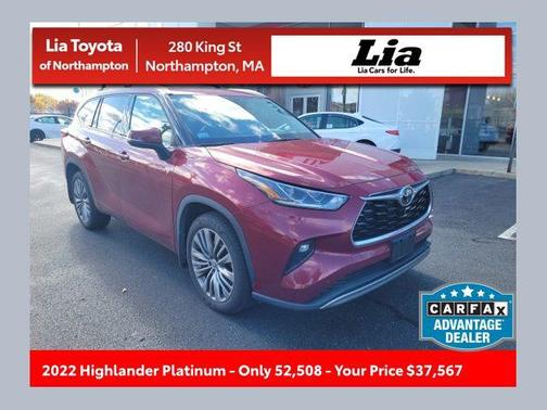 2022 Toyota Highlander Platinum