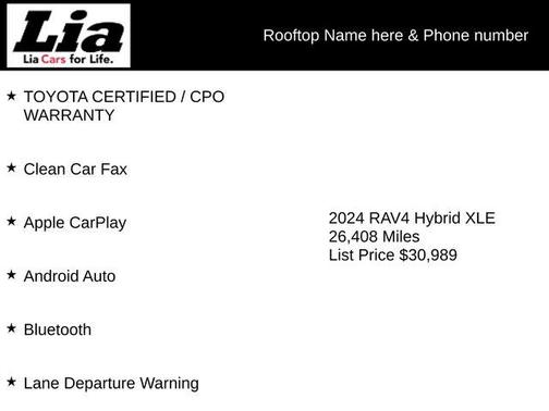 2024 Toyota RAV4 Hybrid XLE