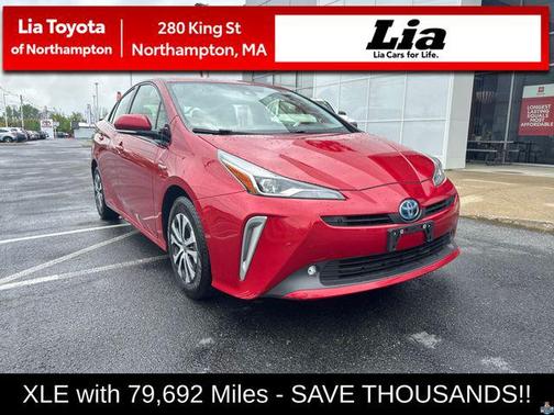 Supersonic Red 2020 Toyota Prius XLE