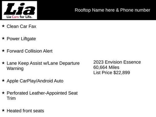 2023 Buick Envision Essence FWD