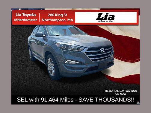 Coliseum Gray 2018 Hyundai TUCSON SEL