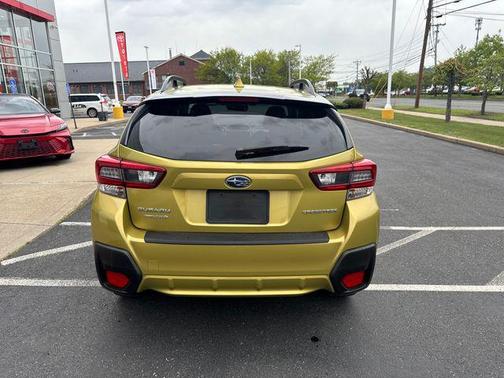 Plasma Yellow Pearl 2021 Subaru Crosstrek Premium