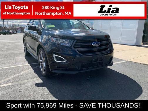 SHADOW BLACK 2018 Ford Edge Sport