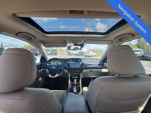 White Orchid Pearl 2017 Honda Accord EX-L w/Navigation & Honda Sensing