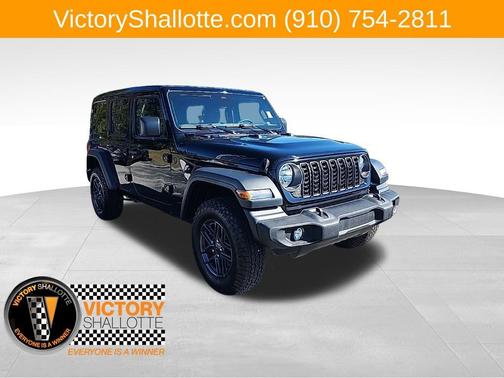 Black Clear-Coat Exterior Paint 2026 Jeep Wrangler Sport S
