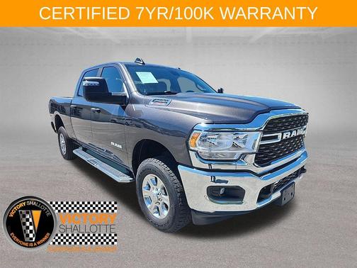 Granite Crystal Metallic Clearcoat 2024 RAM 2500 Big Horn Crew Cab 4x4 6'4' Box