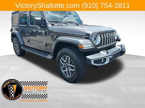 Granite Crystal Metallic Clear-Coat Exterior Paint 2025 Jeep Wrangler 4-Door Sahara 4x4