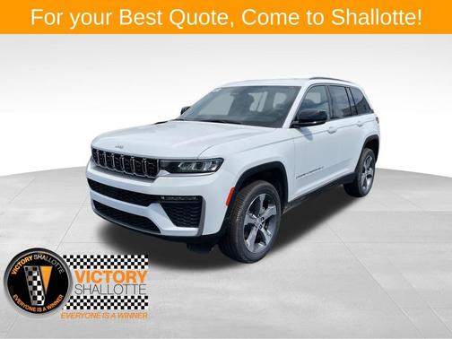 Bright White Clear-Coat Exterior Paint 2026 Jeep Grand Cherokee Limited