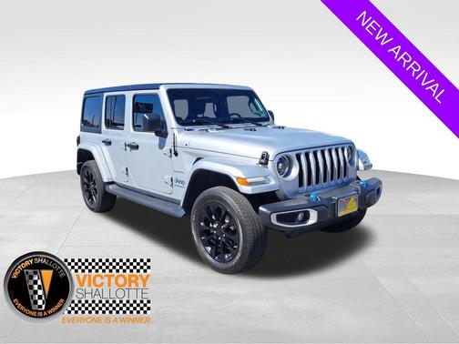 Silver Zynith Clearcoat 2023 Jeep Wrangler 4xe Sahara