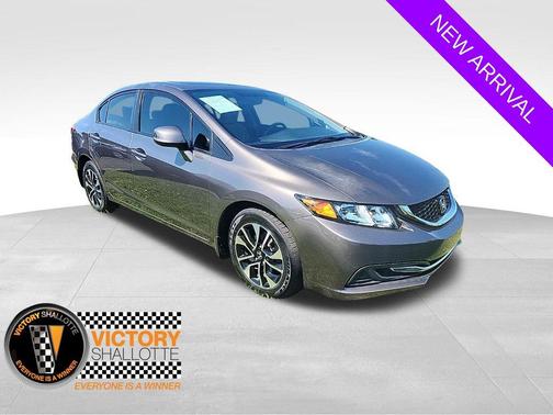 Gray 2013 Honda Civic EX