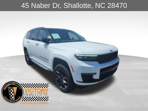 Bright White Clearcoat 2025 Jeep Grand Cherokee L Summit Reserve