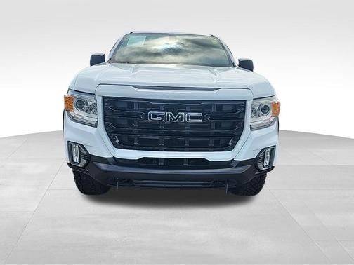Summit White 2021 GMC Canyon Elevation Standard