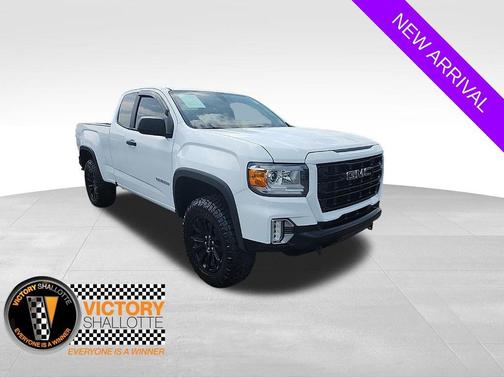 Summit White 2021 GMC Canyon Elevation Standard