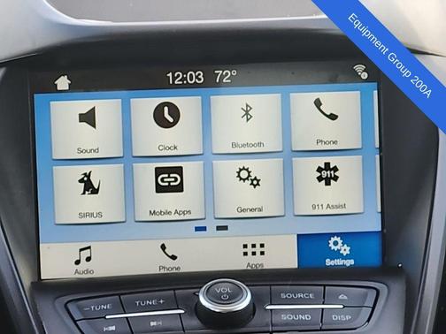 Shadow Black 2018 Ford Escape SE