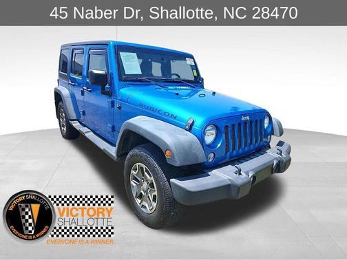 Hydro Blue Pearl Coat 2015 Jeep Wrangler Unlimited Rubicon