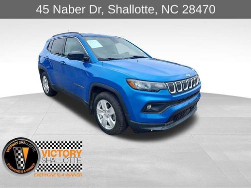 Laser Blue Pearlcoat 2022 Jeep Compass Latitude
