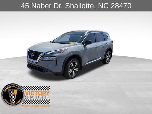 Boulder Gray Pearl/Super Black 2021 Nissan Rogue SL