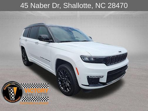 Bright White Clearcoat 2025 Jeep Grand Cherokee L Summit