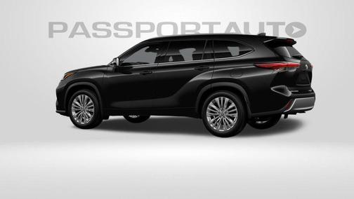 Midnight Black Metallic 2026 Toyota Highlander Platinum