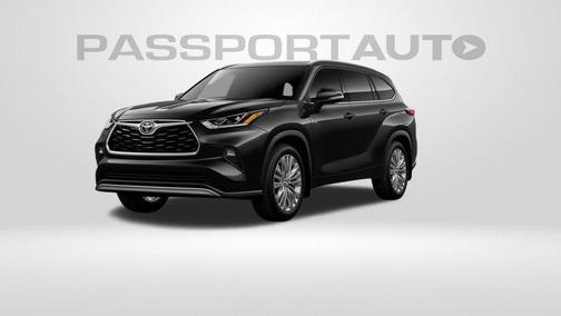 Midnight Black Metallic 2026 Toyota Highlander Platinum