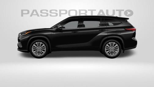 Midnight Black Metallic 2026 Toyota Highlander Platinum