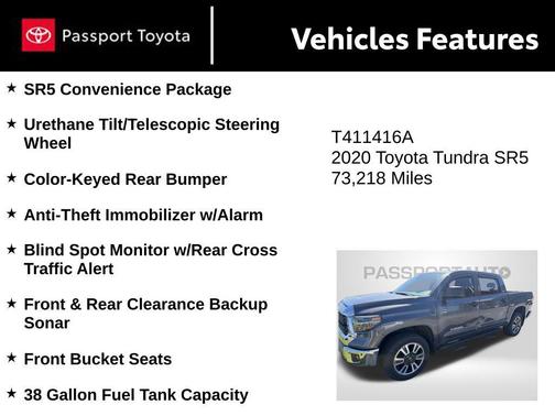 Magnetic Grey Metallic 2020 Toyota Tundra SR5