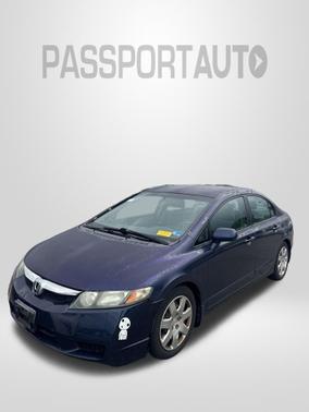 Blue 2010 Honda Civic LX