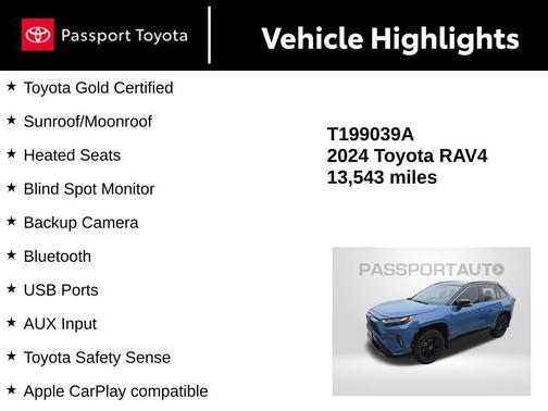 2024 Toyota RAV4 Hybrid SE
