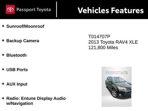 Spruce Mica 2013 Toyota RAV4 XLE