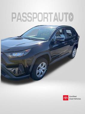 Midnight Black Metallic 2021 Toyota RAV4 LE