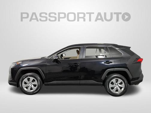Midnight Black Metallic 2021 Toyota RAV4 LE